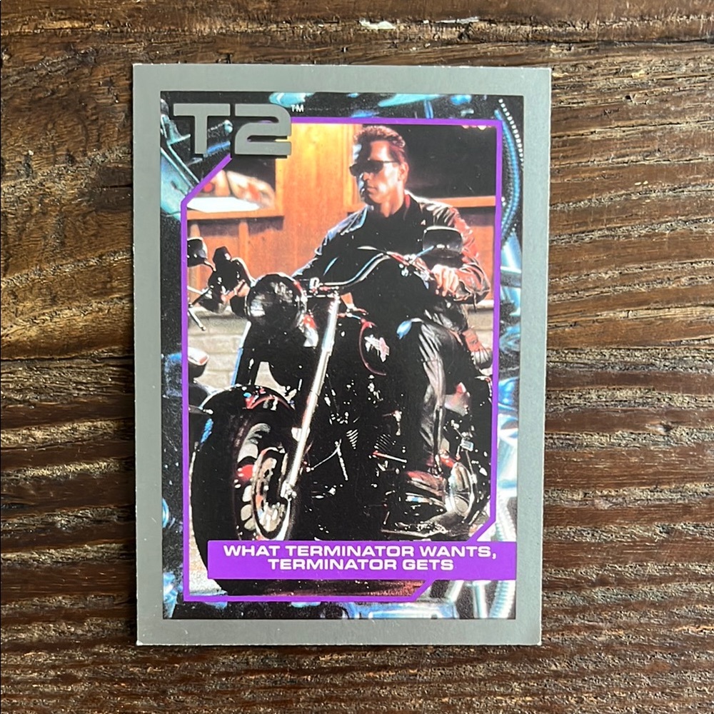 T2 Terminator Trading Card